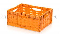 Складные ящики оранжевые