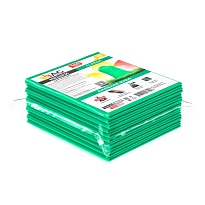 Мешки для мусора 160 л, зеленые, в пачке 10 шт., ПВД, 40 мкм, 900х1100 мм, i-Bag в Великом Новгороде