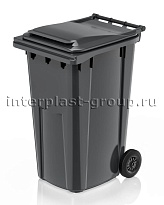 Контейнер для мусора 240 л серый облегченный 240 серый в Великом Новгороде
