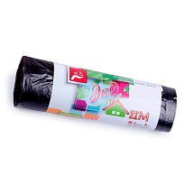 Мешки для мусора 30 л, черные, в рулоне 20 шт., ПНД, 6 мкм, 600х500 мм, Концепция Быта ЭкоДом, 601348 в Великом Новгороде Мешки для мусора 30 л, черные, в рулоне 20 шт., ПНД, 6 мкм, 600х500 мм, Концепция Быта ЭкоДом, 601348 в Великом Новгороде