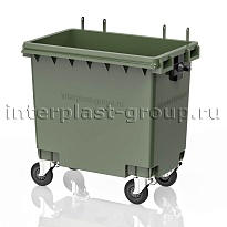 Мусорный контейнер 770 л зеленый без крышки 770 зеленый в Великом Новгороде Мусорный контейнер 770 л зеленый без крышки 770 зеленый в Великом Новгороде