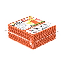 Мешки для мусора 160 л, оранжевые, в пачке 10 шт., ПВД, 40 мкм, 900х1100 мм, i-Bag в Великом Новгороде