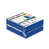 Мешки для мусора 160 л, синие, в пачке 10 шт., ПВД, 40 мкм, 900х1100 мм, i-Bag в Великом Новгороде